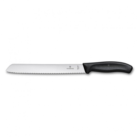 Набір кухонний Victorinox SwissClassic Cutlery Block 9шт з чорн. ручкою з підставкою (6 ножів, точило, вилка, ножиці)