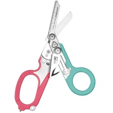 Ножиці Leatherman Raptor Rescue, бірюзово-рожеві, utility чохол