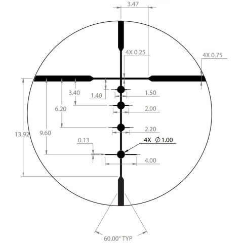 Прицел оптический Bushnell R3 3-9x50 сетка DOA Quick Ballistic