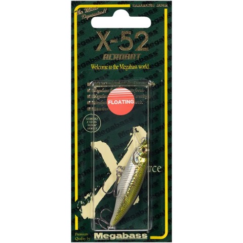 Воблер Megabass X-52 Acrobat F 52mm 3.2g GG Bass