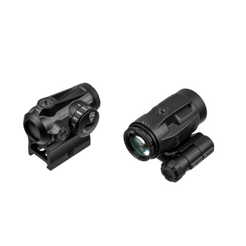 Комплект Sig Optics коллиматор ROMEO-MSR Gen II 2 MOA и магнифер JULIET3-MICRO 3X22MM