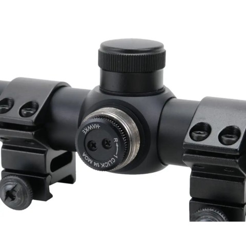 Приціл оптичний Hawke Fast Mount 3-9x40 AO сітка Mil Dot. Кільця на Weaver