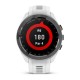 Смарт-часы Garmin Approach S70 (42 мм) с черным керамическим безелем и белым ремешком