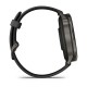 Смарт-годинник Garmin D2 Air X15 чорний з чорним силіконовим ремінцем