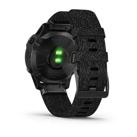 Смарт-годинник Garmin fenix 6 Pro Sapphire з чорним нейлоновим ремінцем