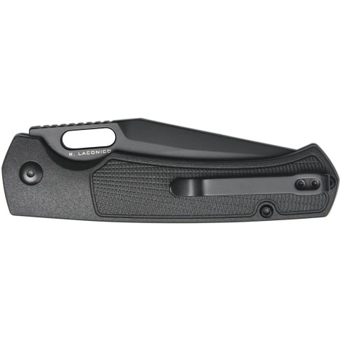 Нож Artisan Revel Black Blade AR-RPM9,  FRN ц:black