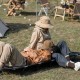 Ліжко складане Naturehike XJC05 NH20JJ001, Поліестер Oxford / алюміній, темно-зелене