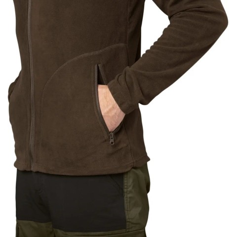 Кофта Seeland Benjamin fleece 3XL Тёмно-коричневый