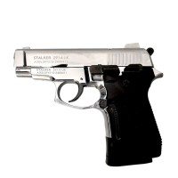 Стартовый пистолет Stalker 2914 UK Shiny Chrome Black Grips