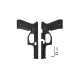 BC2-01 Корпус с планкой Пикатинни Recover Tactical для Beretta 92