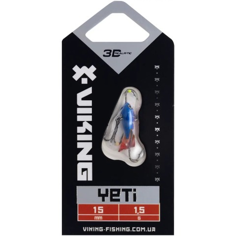 Балансир Viking Fishing Yeti Ice Jig 15mm 1.5g #09 Strange Perch