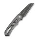 Ніж складаний туристичний Civivi Pragma Prime, (8.9 см) Damascus / Aluminum сірий