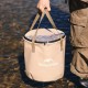 Складане відро для води з ЕВА Naturehike CNK2350CF010, 20 л, бежевий