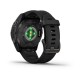 Смарт-годинник Garmin fenix 7S Pro Sapphire Solar Edition карбоново-сірий титановий DLC з чорним ремінцем