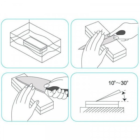Точильний камінь Risam RW252 зернистість 2000, 5000 водний