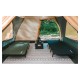 Ліжко складане Naturehike XJC08 CNK2550WS020, поліестер, алюміній, чорний