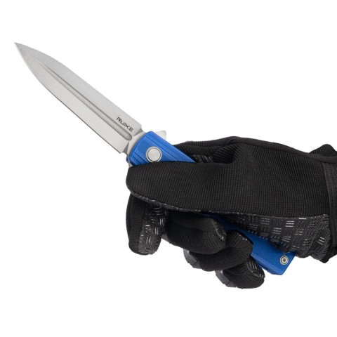 Ніж складаний туристичний Ruike P188-E, (9.1 см) D2 / G10 синій