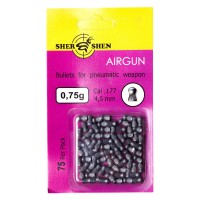 Кулі пневматичні Шершень 0.75 г, кал.177(4.5 мм), 75 шт.