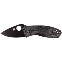 Ніж Spyderco Ambitious Lightweight Black Blade, 8Cr13MoV, FRN black