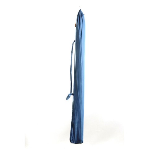 Парасолька пляжна СИЛА з нахилом 2,2м і клапаном посилена з гвинтом (28/32) блакитний