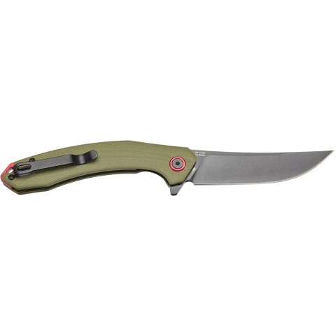 Нож CJRB Gobi Black Blade, AR-RPM9 Steel, ц:green