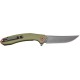 Нож CJRB Gobi Black Blade, AR-RPM9 Steel, ц:green