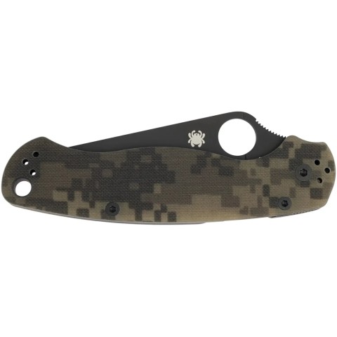 Нож Spyderco Para-Military 2 Black Blade, CPM S45VN, G-10 ц:camo
