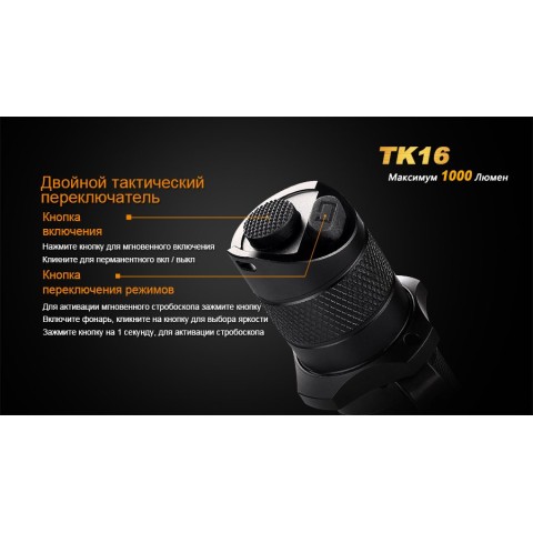 Ліхтар ручний Fenix TK16