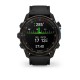 Смарт-часы Garmin Descent Mk3i (51 мм) карбоново-серые DLC титановые с черным силиконовым ремешком и Descent T2 Transceiver