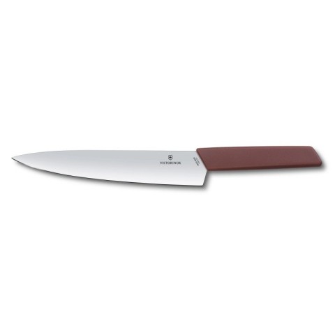 Кухонний ніж Victorinox Swiss Modern Carving лезо 22см з бордо. ручкою (блістер)