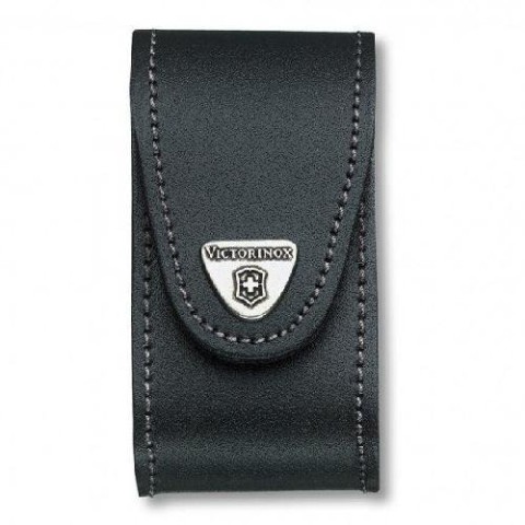 Чохол на пояс Victorinox 84-91мм шкір.чорн на липучці 5-8 шарів