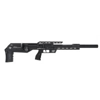 Пневматична редукторна гвинтівка FX Airgun Leopard Black Sniper Tube .177 кал