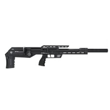 Пневматична редукторна гвинтівка FX Airgun Leopard Black Sniper Tube .177 кал