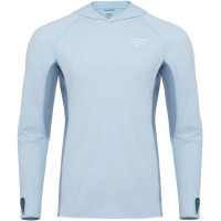 Реглан Favorite Hooded Jersey Basic S Sun protect Light Blue