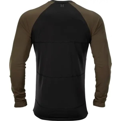 Лонгслив Harkila Heat Control 3XL зелёный/чёрный