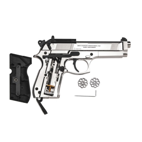 Пистолет пневматический Umarex Beretta 92 FS хром