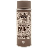 Фарба маскувальна аерозольна RecOil. Колір - тан (світло-кричнева). Об’єм - 400 мл