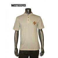 Футболка Westrooper Iron Kruz Polo Shirt бежева
