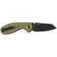Нож CJRB Maileah L Black Blade, AR-RPM9 Steel, G10 green