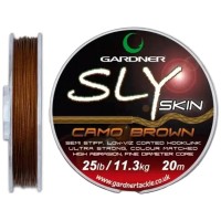 Поводковый материал Gardner Sly Skin 25lb (11.3kg) Brown