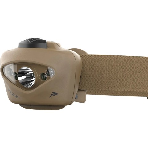 Фонарь налобный Princeton Tec Vizz RGB, 550 Lumens ц:tan