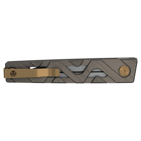 Ніж складаний туристичний Ruike P878-AK, (8.7 см) 14C28N / 6063Aluminum сірий
