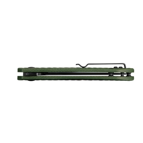 Ніж складаний туристичний Ruike P122-MG, (9.2 см) 14C28N / мікарта темно-зелений