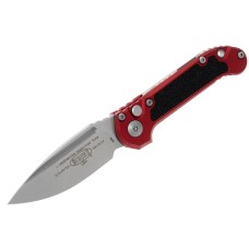 Ніж Microtech L.U.D.T S/E Gen III.,  stonewash клинок, червоне руків'я