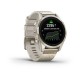 Смарт-часы Garmin epix Pro Gen 2 Sapphire Edition (42мм) нежно-золотистый с нейлоновым ремешком кремового цвета