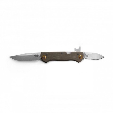 Ніж Benchmade Weekender, 2 клинки, олива 317-1