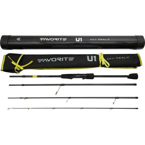 Спінінг Favorite U1 724L-T 2.18m 3-12g Fast (4 част.)