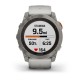Смарт-часы Garmin fenix 7X Pro Sapphire Solar Edition титановые с туманно-серым/темно-оранжевым ремешком