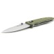 Ніж складаний туристичний Ganzo G704 (8.6 см) 440C / G10 зелений