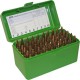 Кейс MTM д/патрон. 243; 308win. .308 Win (7,62/51) на 50шт. зелений